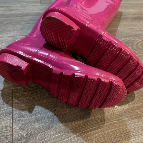 HUNTER RAIN BOOTS - PINK - Picture 7 of 9